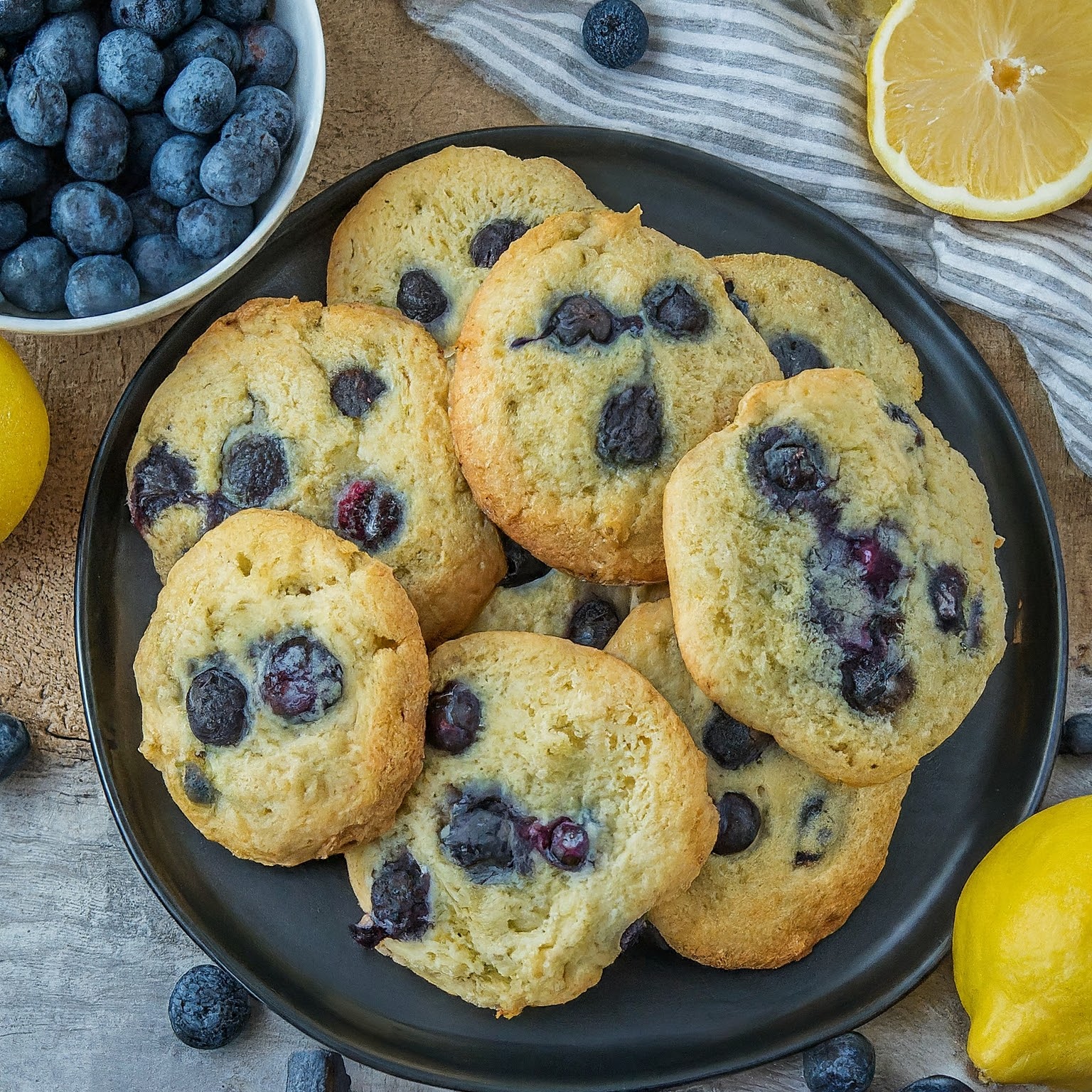 Blueberry Lemon Cookies Recipe