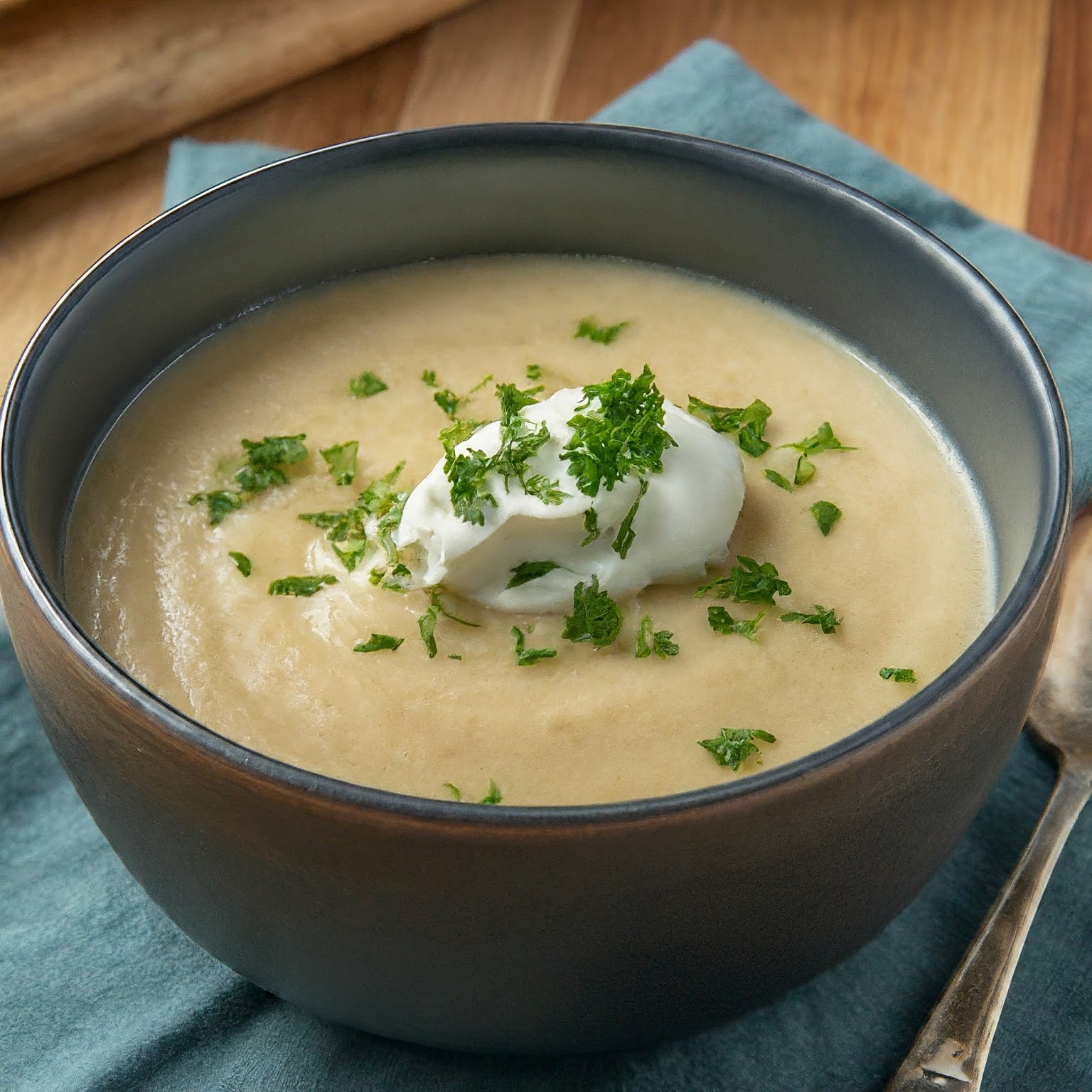 Creamy Roasted Parsnip Soup Recipe