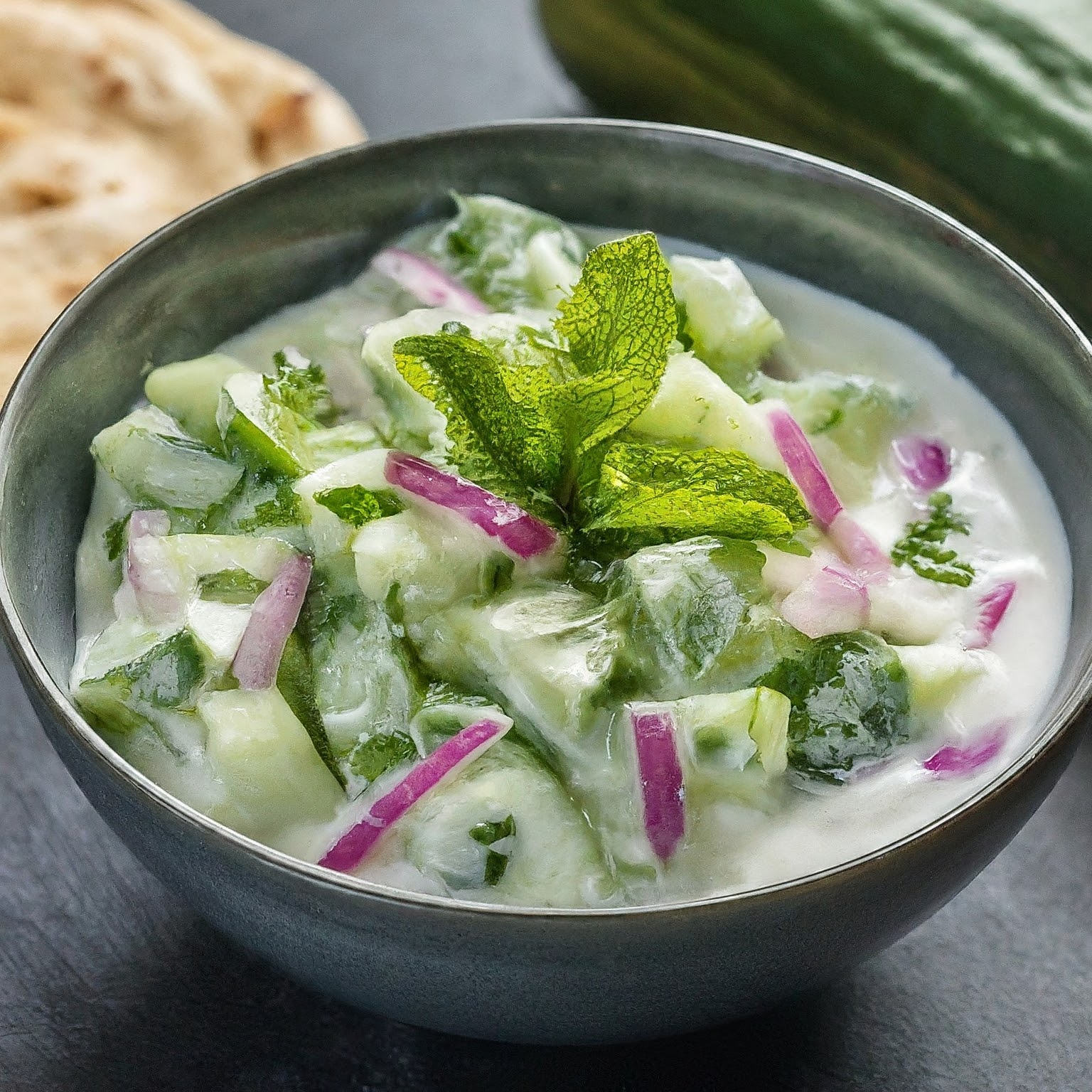 Indian Cucumber Yogurt Salad Recipe