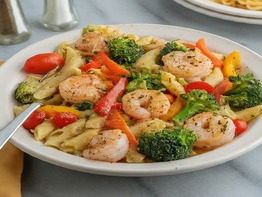 Low Calorie Primavera Pasta with Shrimp Recipe