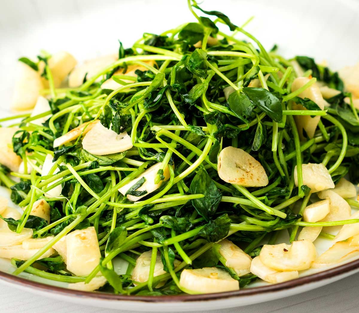 Pea Shoots Recipe