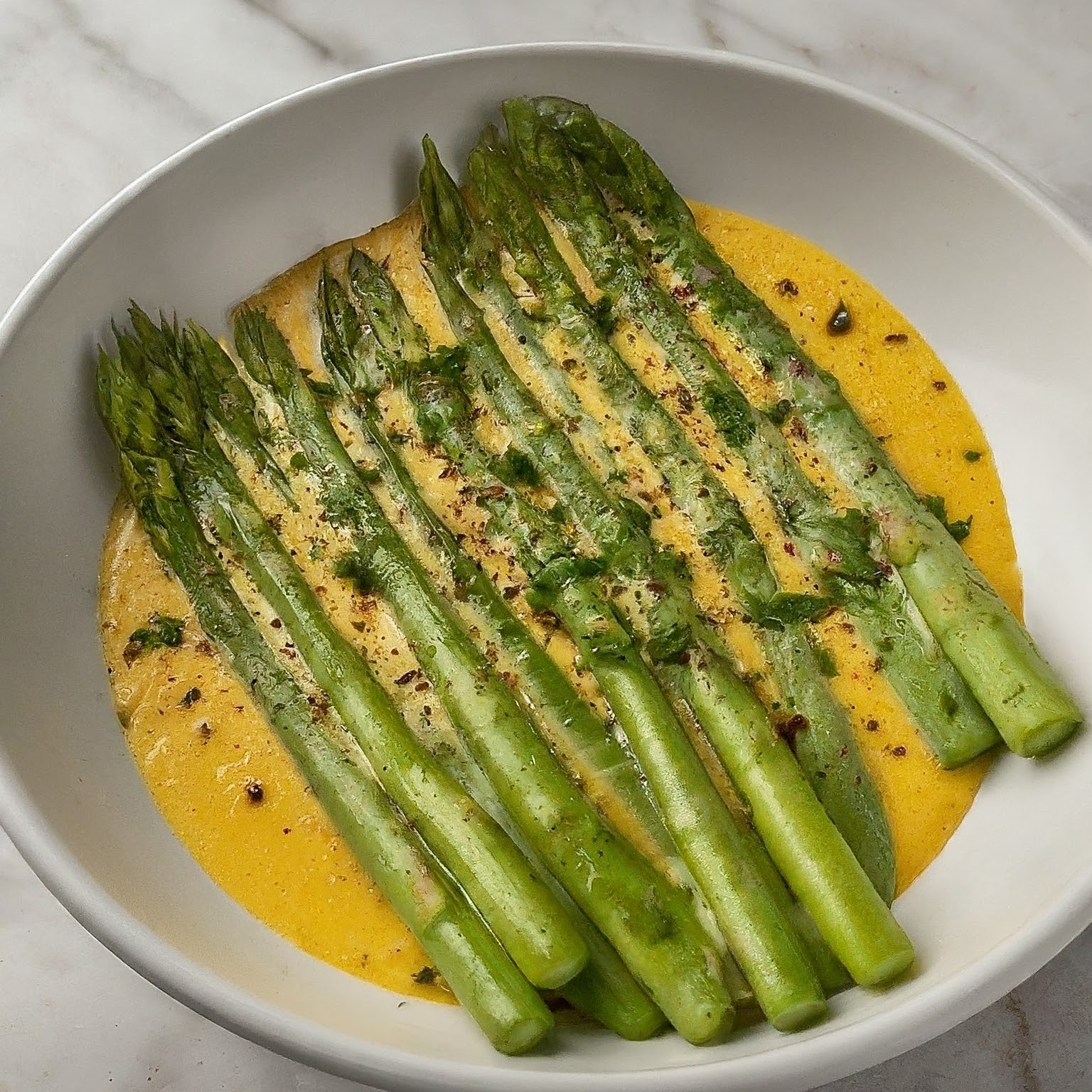 Recipe for Creamed Asparagus