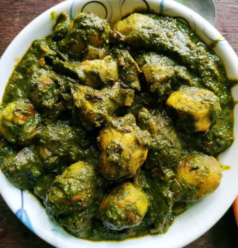 Saag Aloo Recipe