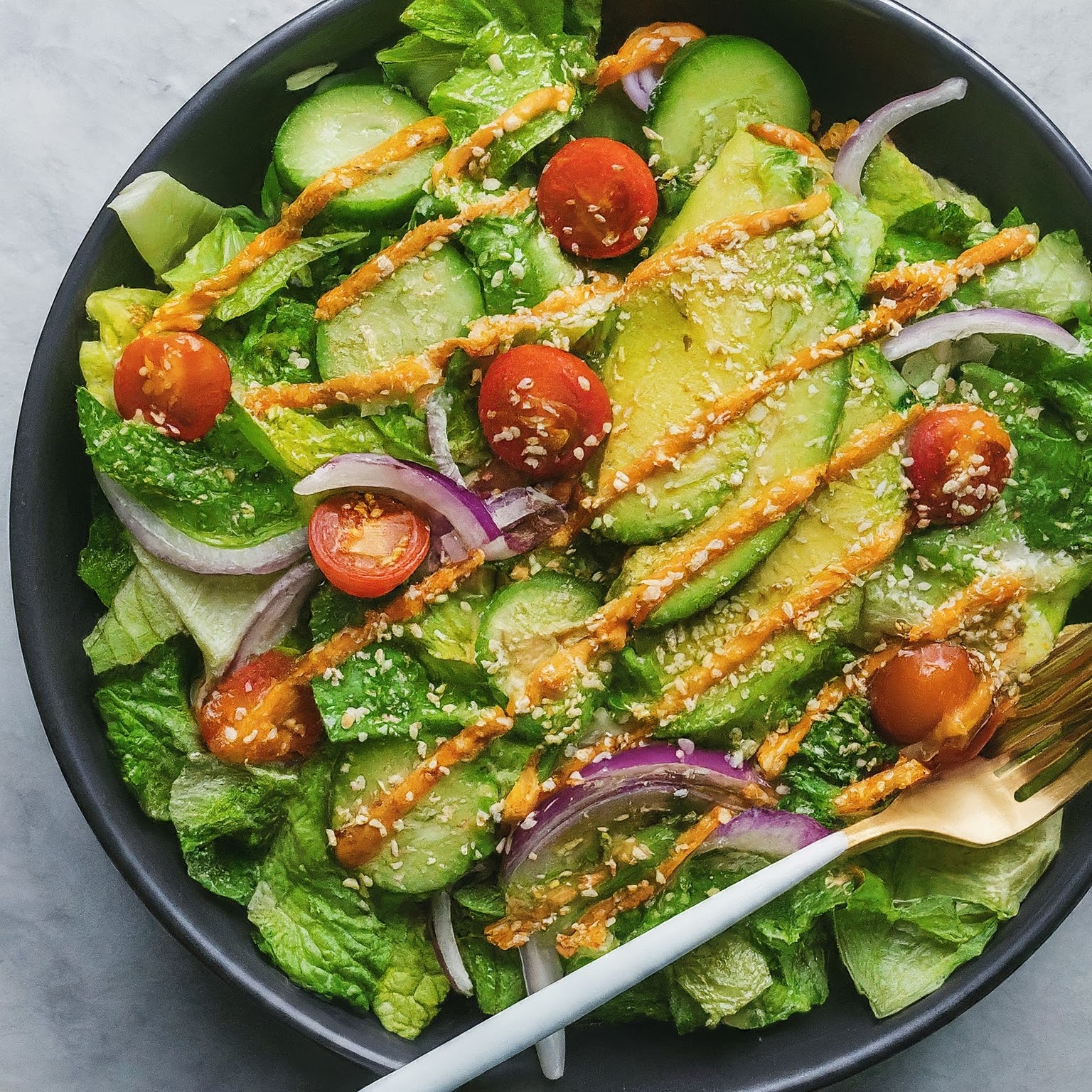 Spicy Green Salad Recipe